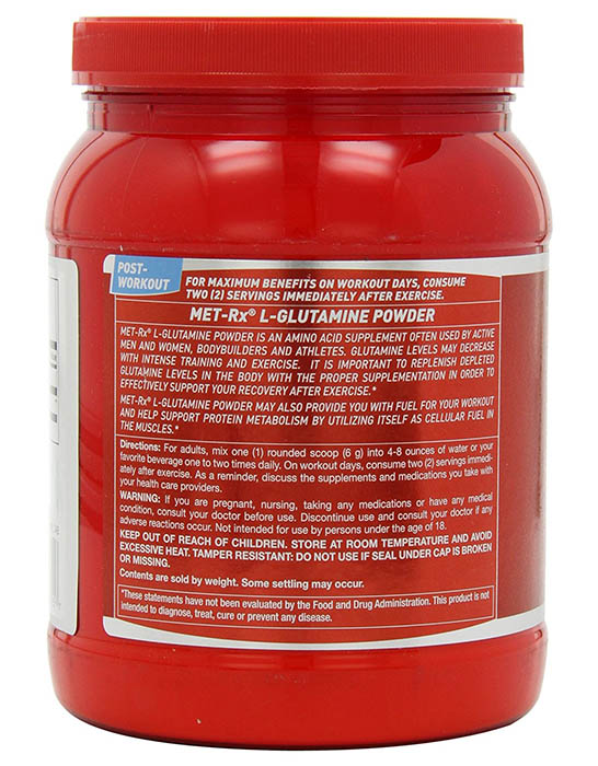 METRx LGlutamine Powder Supplement Review