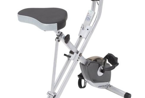 exerpeutic 1200 folding magnetic upright bike with pulse review