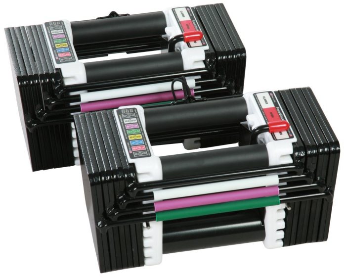 PowerBlock Elite EXP Adjustable Dumbbell Set (5-70 Lbs Per Dumbbell) - NEW In Box 1 thumbnail image