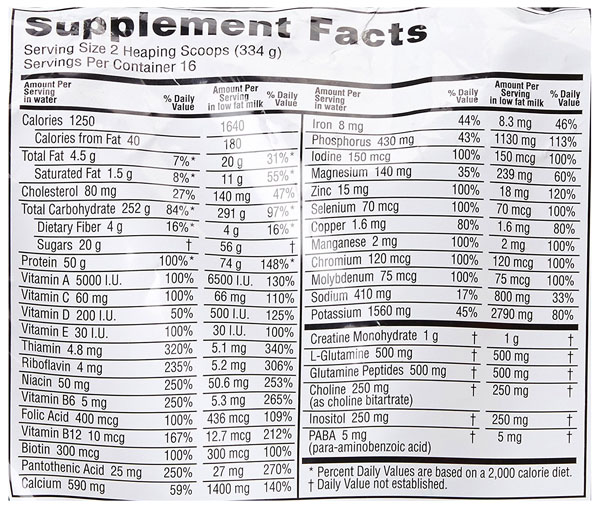 Optimum Nutrition Serious Mass Gainer Protein Powder Review