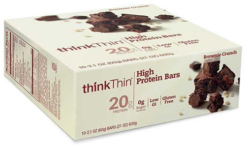 thinkthin high protein bars reviews