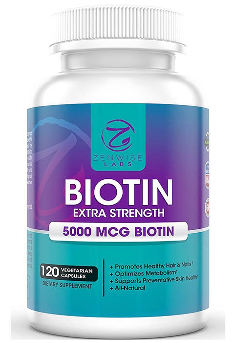 Zenwise Labs Biotin Capsules 5 000 Mcg Supplement Review