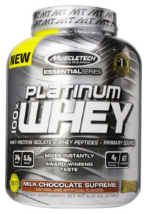 MuscleTech Platinum 100% Whey Protein Powder
