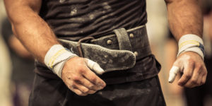 Weightlifting Belt with Chalk